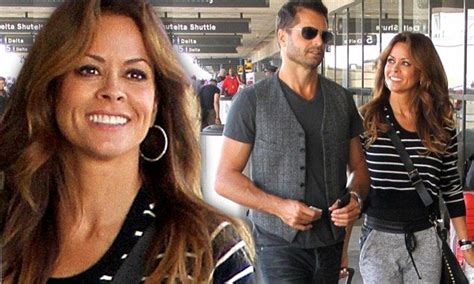 Brooke Burke Gives David Charvet A Loving Look As They Fly Out Of L A