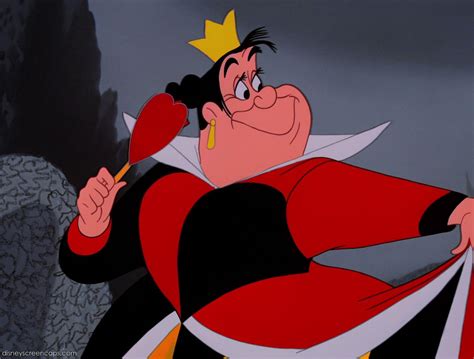 Queen Of Hearts ~ Alice In Wonderland 1951 List Of Disney Characters