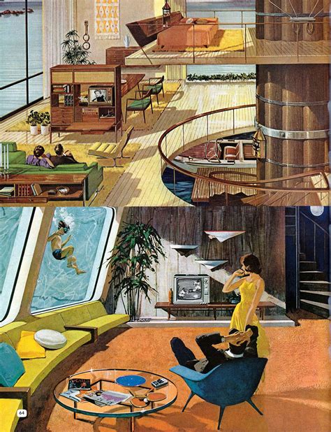 Illustrations By Charles Schridde Done In The 1960s To Advertise