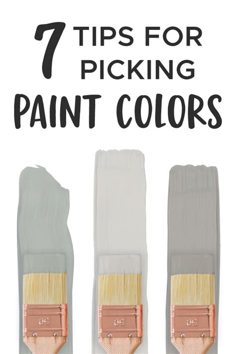 7 Tips For Picking Paint Colors Angela Marie Made