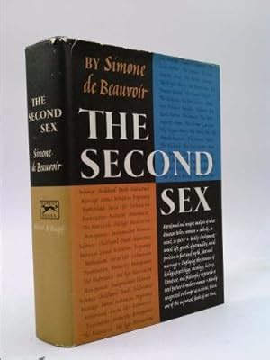 The Second Sex By Simone De Beauvoir First Edition Abebooks