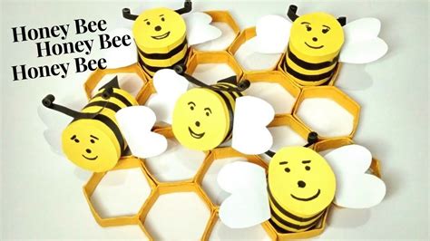How To Make Paper Honey Bee Easy Paper Crafts Ideas You Love To Make