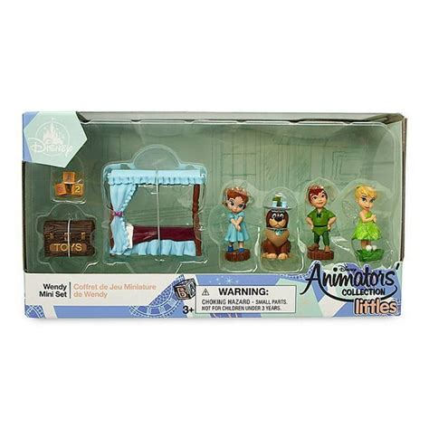 Disney Animators Collection Littles Wendy Mini Set Peter Pan New