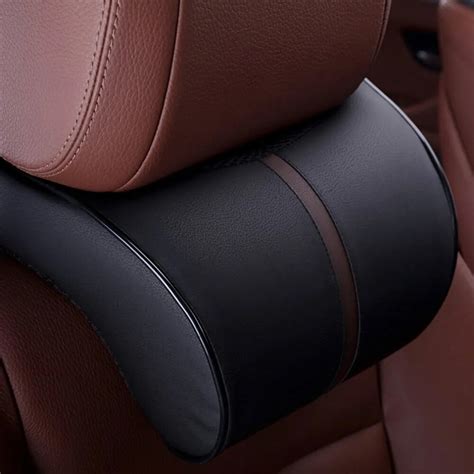 Comfortable Auto Car Ergonomic Creative Memory Cotton Headrest Neck Rest Cushion Pillow In Neck