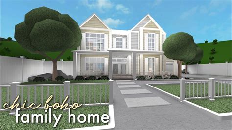 Bloxburg 1 story 30k urban home designing trends. Bloxburg Family House Build No Gamepasses