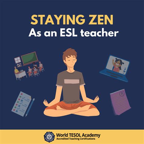 Teaching Tip Staying Zen As A Teacher🧘 World Tesol Academy