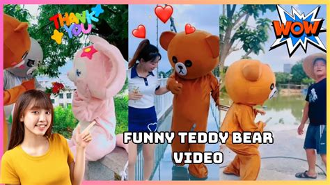 Teddy Bears Are Very Naughty In Mascot Costumes And Like To Tease