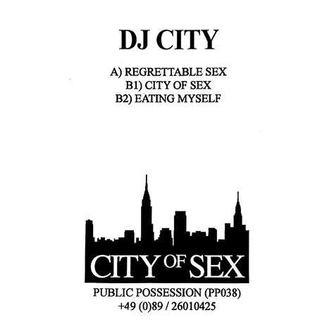 City Of Sex Public Possession