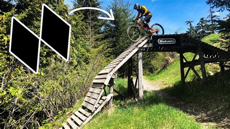 First Time Hitting This Double Black Trail Whistler Bike Park