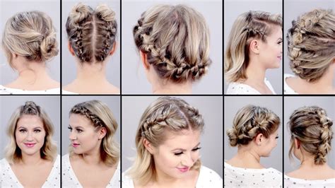 10 Super Easy Faux Braided Short Hairstyles Topsy Tail
