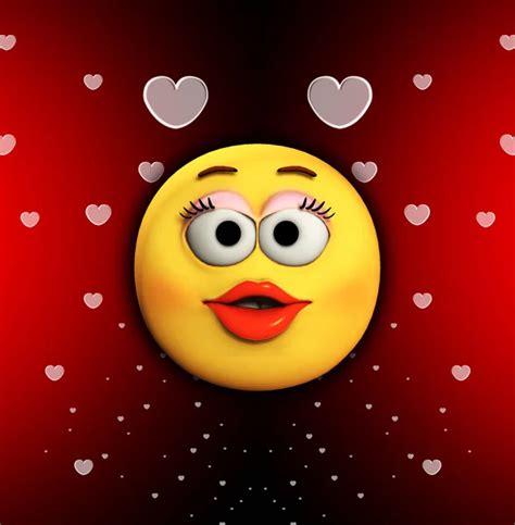 kissing emoticon cartoon — stock vector © tigatelu 63465381