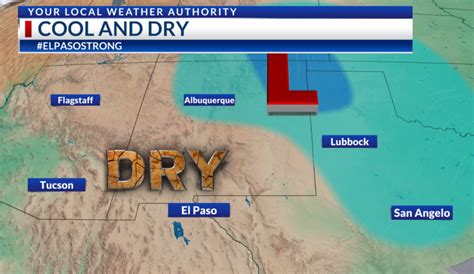 Weather On The Go Temperatures Will Remain Below Normal Ktsm 9 News