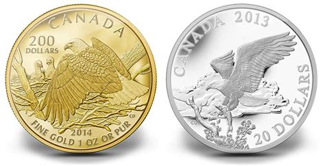 Canadian 2014 Bald Eagle Coins In Gold And Silver Coinnews