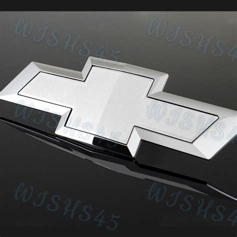 Front And Tailgate Bowtie Emblems For 2016 2018 Chevy Chevrolet Silverado