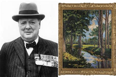Oil Painting By Winston Churchill Set To Sell For 2 Million