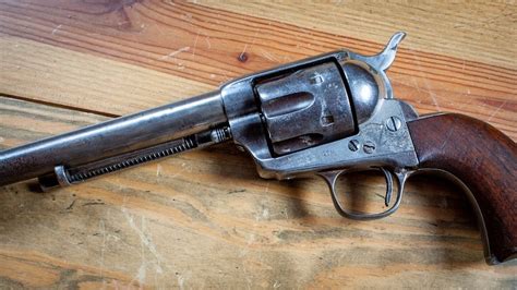 Antique Colt Model Saa 1873 Peacemaker G65 The Eddie Vannoy