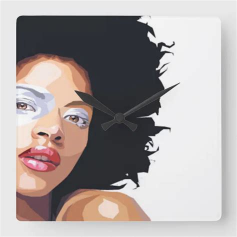 Afrocentric Wall Clock Zazzle