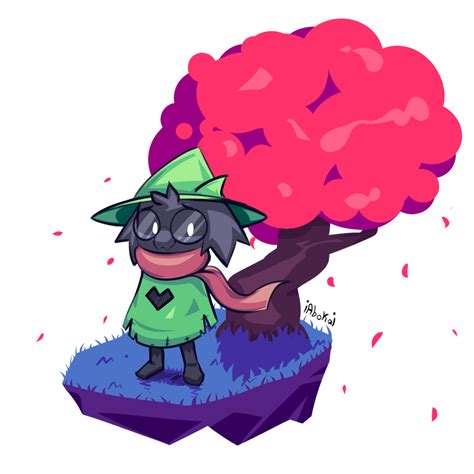 Ralsei Hanging Out With A Tree By Iabokai On Newgrounds