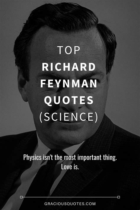 Top 36 Richard Feynman Quotes Science Artofit