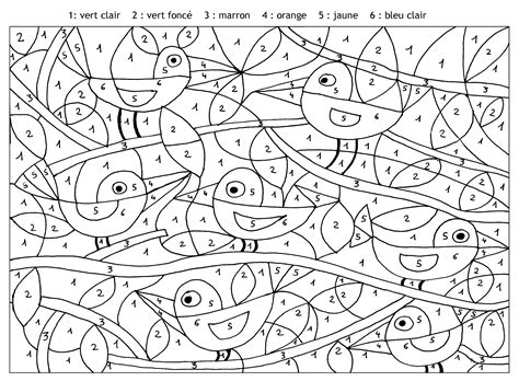 See multiplication table for 6 online and easily print it. Magic to print for free : Little birds - Magic Coloring ...