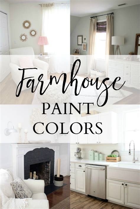 15 Amazing Farmhouse White Paint Color Chart