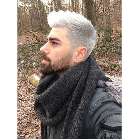 The 25 Best Silver Hair Dye Men Ideas On Pinterest Mens