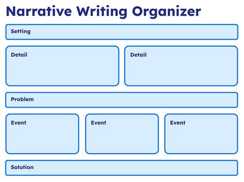 Narrative Writing Organizer Book Creator App