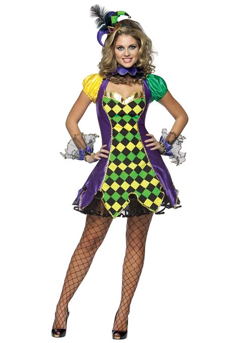 sexy mardi gras jester costume halloween costume ideas 2023