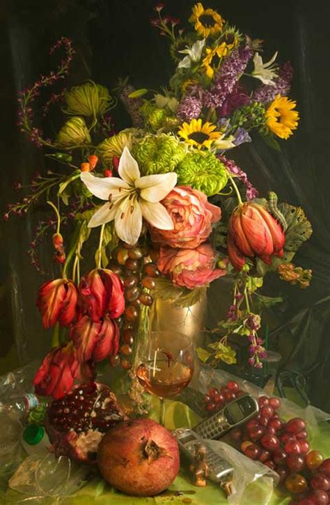David Lachapelles Twist On Baroque Still Life Paintings