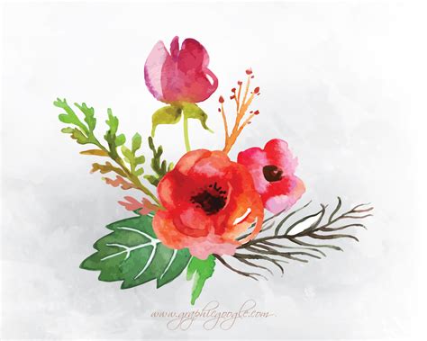 Beautiful, free images gifted by the world's most generous community of photographers. 9 Free Watercolor Flower Vectors For DesignersGraphic ...