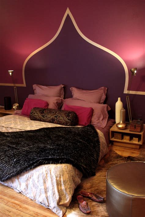 Dieses schlafzimmer erscheint super kreativ und eigenartig. Lagenlook trägt das orientalische Bett! | Schlafzimmer ...