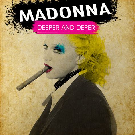 Deeper and Deeper - FanMade Cover | MADONNA FANMADE ARTWORKS
