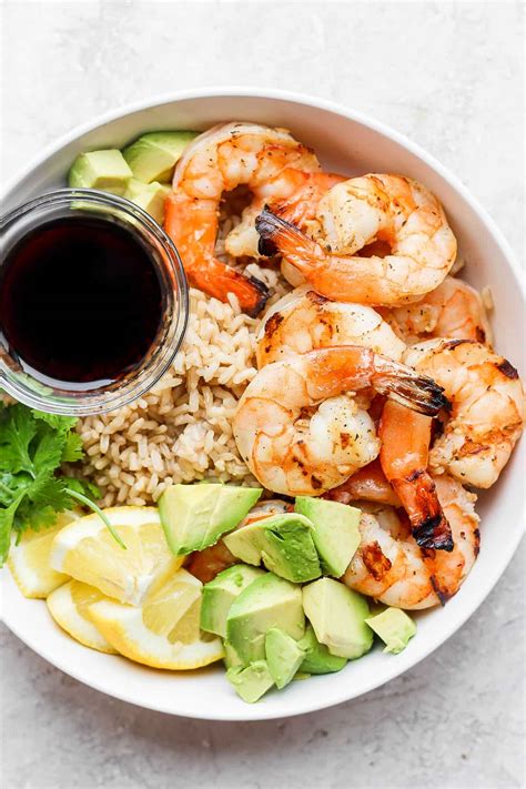 Shrimp Rice Bowls The Wooden Skillet