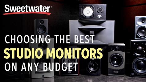 Choosing The Best Studio Monitors On Any Budget Youtube