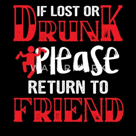 If Lost Or Drunk Please Return To My Friend Shirt Womens T Shirt