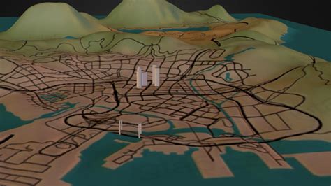 A Ridiculous Fan Made 3d Grand Theft Auto V Map