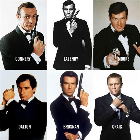 Whos Your Bond Of Choice In 2022 James Bond Actors James Bond Movies James Bond