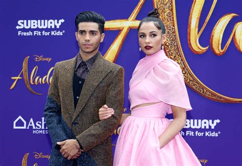 Mena Massoud And Naomi Scott Attend The Premiere Of “aladdin” In Los Angeles We Are So Sugary