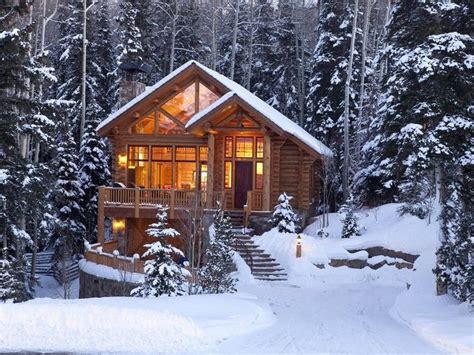 Luxury Ski Homes For Sale Right On The Slopes Cabins In The Woods