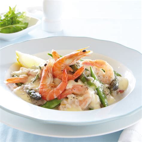 Prawn And Asparagus Risotto