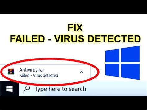 Failed Virus Detected How To Fix Google Chrome Download Error Youtube