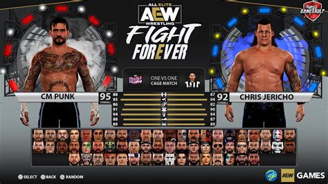 AEW Fight Forever Full Roster Attire PS Gameplay YouTube