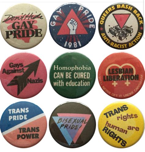 Vintage Lgbt Pride Pins Rlgbt