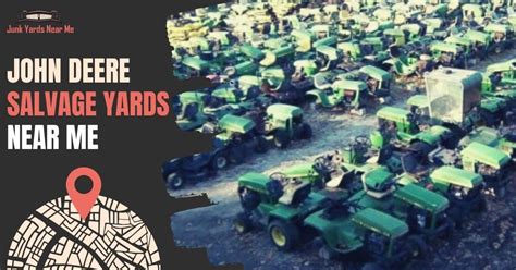 John Deere Lawn Mower Salvage Yards