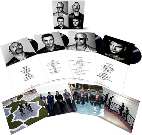 U2 Songs Of Surrender Super Deluxe 4lp Sealed Uk Vinyl Box Set