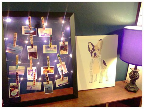 Rather than placing your pictures in a frame. DIY LED polaroid pictures frame | Polaroid picture frame ...