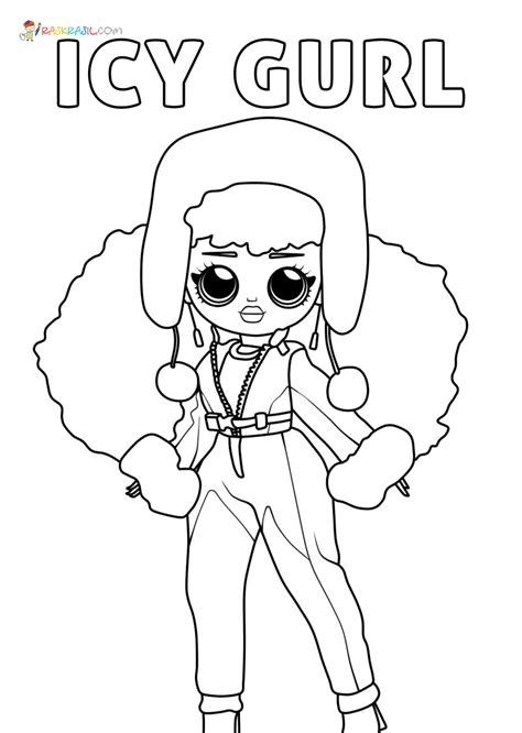 Lol Surprise Omg Coloring Pages Printable