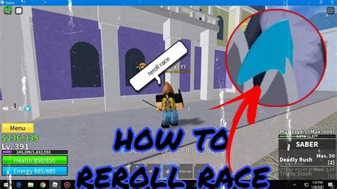 How To Reroll Race In Blox Fruit Youtube