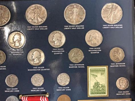 Sold Price World War Ii Historical Coin Collection Wmedal June 6