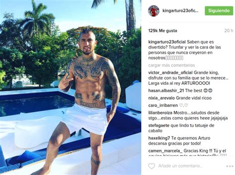 We did not find results for: Arturo Vidal se quitó la ropa para dedicar duro mensaje a ...